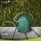 ROBERT ALLEN MPT01505 Danbury Metal Watering Can, Surf Light Blue
