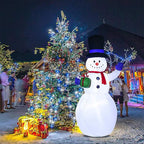 JMEXSUSS 500 LED Blue and White Christmas Lights, 8 Modes 163ft String Lights Plug in with Remote Control, Clear Wire Christmas String Lights Outdoor Waterproof for Outside Tree Yard Wedding