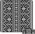 80"x60" Waterproof Picnic Blanket Large Outdoor Camping Blanket Foldable Picnic Camping Blanket Thicker Machine Washable Picnic Mat Portable Wearable for Picnics, Camping