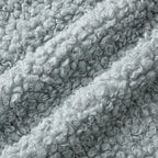 MIULEE Pack of 2 Throw Pillow Covers 18x18 Inch Light Blue Faux Fur Decorative Sherpa Pillow Covers Fuzzy Accent Soft Sheepskin Fleece Cushion Cases for Boho Home Decor Couch Living Room Bed