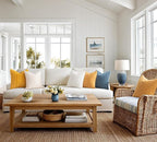 MIULEE Faux Fur Decorative Throw Pillow Covers 18x18 Inch Set of 2, Retro Vintage Boho Home Decor Soft Plush Couch Pillows Cozy Fluffy Cushion Covers for Sofa Bed Mustard Yellow