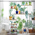 Bohemian Bathroom Curtain Colorful Boho Floral Print Beautiful Bright Polyester Fabric Cloth Shower Curtain for Bathroom Decoration, 72"x72"
