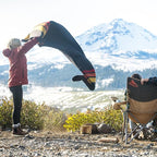 Arcturus Rainier Wool Blanket - Warm, Heavy, Washable, Bed Blanket | Great for Home & Camping (Sunset Peak, King)