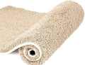 Walensee Large Bathroom Rug (24 x 40, Blush Beige) Extra Soft and Absorbent Shaggy Bath Mat Machine Washable Microfiber Mat, Non Slip Bath Mat, Luxury Bathroom Floor Mats Rubber Back