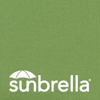 Outdoor Sunbrella Decorative Pillows with Coconut Button Pack of 4, 18" x 18" Outdoor Pillow Set for Couch Bed Throw Patio Sofa, Canvas Ginkgo
