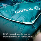Rumpl Original Puffy Blanket - Warm, Water-Resistant Camping Blanket with 100% Recycled Synthetic Insulation, 52"x75", Original Puffy V2, Valley Dawn