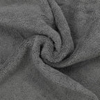 Luxury Hotel & Spa Collection Highly Absorbent, Quick Dry 100% Turkish Cotton 700 GSM, Eco Friendly Towel, for Bathroom Dobby Border Soft Bath Towel Set 27 X 54 (Gray, Bath Towels - Set of 2)