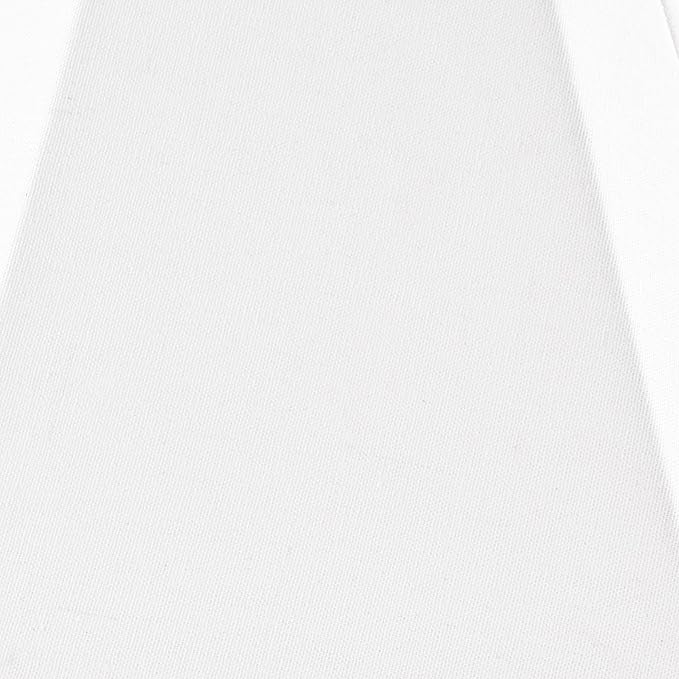 GO&SO Set of 2 Off White Fabric Lampshade Bell Lamp Shades,6.5"Top x 13"Bottom x 10.5''Height, Traditional Linen Lamp Shade for Table & Floor Lamps -Hand Crafted -Spider Fitter -Medium Decor Shades
