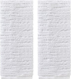 SKL Home CloudSoft Cotton Luxury 2-Piece Hand Towel Set, White