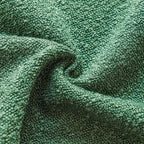 Foindtower Set of 2, Decorative Textured Boucle Throw Pillow Covers Accent Solid Pillow Cases Neutral Cozy Couch Cushion Case for Chair Sofa Bedroom Living Room Home Decor 24 x 24 Inch Hunter Green