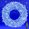 70FT with 210 LEDs – Designed with 210 LEDs on a 70FT Strand, These Lights Create a Dazzling Blue Glow That’s Ideal for Wrapping Trees, Decorating Windows, Stair Rails, or patios(Blue)