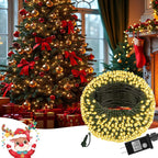 66FT 200 LED Connectable Christmas Tree Lights, End-to-End Plug 8 Modes Indoor Lights with Timer, Outdoor Indoor Fairy Lights Christmas Tree, Patio, Garden, Party, Wedding, Holiday (Warm White)