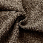 Foindtower Set of 2, Decorative Textured Boucle Throw Pillow Covers Accent Solid Pillow Cases Soft Cozy Couch Cushion Case for Chair Sofa Bedroom Living Room Home Decor 24x24 Inch Light Brown