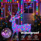 btfarm Fairy Lights Plug in with Remote, 66FT 200 LED Outdoor Twinkle Lights Waterproof with Timer, 8 Modes Indoor String Lights for Bedroom Patio Garden Wedding Christmas Decoration, Multicolor