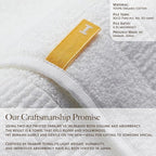 [Proof of Purity] Bath Towel, 28 x 53 inch, 100% Organic Cotton, Double-Ply Yarn 30/2, Oeko-Tex Class 1, Loop-Dense, Made in Japan, White, Pack of 1