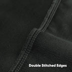 FUTEI Black Chenille Decorative Throw Pillow Covers 22x22 Inch Set of 2,Soft Cozy Faux Linen Textured Cushion Case,Farmhouse Home Decor for Couch Living Room