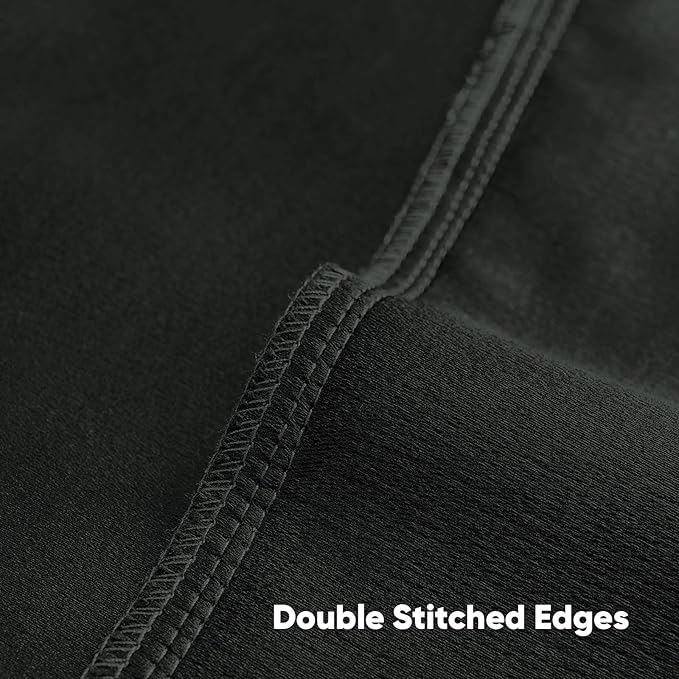 FUTEI Black Chenille Decorative Throw Pillow Covers 18x18 Inch Set of 2,Soft Cozy Faux Linen Textured Cushion Case,Farmhouse Home Decor for Couch Living Room