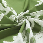 Fabric Shower Curtain, Green Plant Shower Curtains for Bathroom, Waterproof Bathroom Curtains, 72" W x 72" H