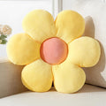 Flower Pillow, Cute Daisy Pillow Flower Shaped Throw Pillow Cushion Seating 19.6" Floor Pillows Home Decorative Cushion