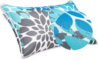 JMGBird Outdoor Lumbar Pillows Waterproof Set of 2 Outdoor Pillows with Insert Included 12×20 Inch Outdoor Pillow for Patio Furniture