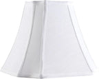 GOSO 13.2 Inch Off White Square Cut Corner Lamp Shade for Table Lamps,Floor Lamp, 6.5x13.2x10.6", Natural Linen, Replacement Lampshades Octangonal, Modern Lamps for Bedroom,Easy Assembly (1 Pc)