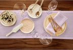 Solino Home Linen Table Runner 60 Inches - 100% Pure Linen Bubblegum Pink Hemstitch Table Runner 14 x 60 Inch Ideal for Dresser and Coffee Tables - Halloween - Milan
