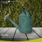 Robert Allen Home & Garden MPT01182 Metal Watering can, 1 Gallon, Surf