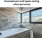 Expandable Bathtub Tray for Tub, Clear & Easy Maintenance Acrylic Material, Bath Organizer for Relaxing Spa, Fits Most Bathtubs and Bathroom Décor Style, Bath Tub Caddy Tray for Women