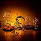 Joomer Battery String Lights, 4 Pack Total 64FT 200 LED Battery Operated String Light, Twinkle Fairy Lights with Timer for Home, Garden, Store, Party, Holiday, Indoor Decor(Warm White)