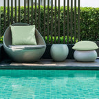 Boao 4 Pack Christmas Decorative Outdoor Waterproof Throw Pillow Covers Square Patio Balcony Garden Waterproof Cushion Case PU Coating Pillow Shell for Couch Bed Patio Sofa, 18 x 18 Inch(Light Green)