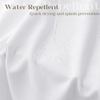 Extra Long White Shower Curtain 84 Inch Length Linen Drapes for Bathroom Decor Boho Farmhouse Water Repellent Tall Curtains 84 Inch Length Bathroom Drapes with Hooks 72x84