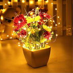 Joomer Battery String Lights, 2PACK Total 32FT 100 LED Battery Operated String Light, Twinkle Fairy Lights with Timer for Home, Garden, Store, Party, Holiday, Indoor Decor (Warm White)