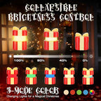 Christmas Gift EverBrite Christmas Gift Box Lantern 3 Pack, 5 Light Modes Holiday Decoration Presents for Women and Men, AAA Batteries Contained Stocking Stuffers, Christmas Lights Indoor & Outdoor