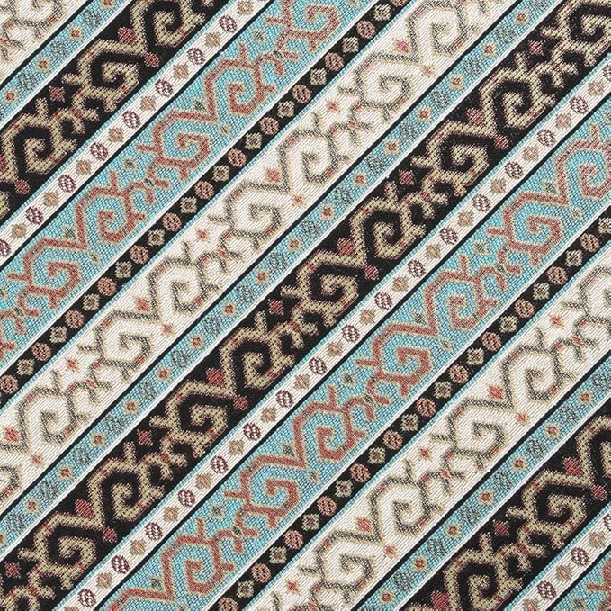 Decorative Throw Pillow Covers Turquoise and Black - 12 x 20 Inches Kilim Lumbar Pillows, Boho Room Decor for Couch, Bohemian Outdoor Case for Farmhouse, Ethnic Shams, Patio