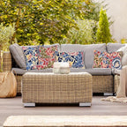 JMGBird Outdoor Throw Pillows Waterproof Set of 2 Patio Pillows 18×18 Inch Decorative Pillow for Bed, Couch, Sofa and Patio Furniture