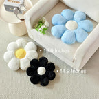 Xuyier Flower Pillow, Decorative Throw Pillow, 19.6“ Cute Daisy Pillow, Aesthetic Fun Decor Pillows for Bed, Flower Shaped Accent Cozy Pillow for Couch