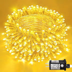 82ft 250 LED Christmas Lights Outdoor, Warm White Christmas Lights 8 Modes Clear Wire, Connectable Twinkle Fairy String Light Plug in for Indoor Bedroom Wedding Classroom Tree Decorations