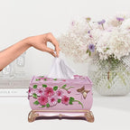 LUANT Vintage Pink Bathroom Accessories, 5Piece Bathroom Accessories Set, Bathroom Set Features, Soap Dispenser, Toothbrush Holder, Tumbler & Soap Dish - Bath Gift Set (6 PCS Pink)