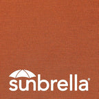 Outdoor Sunbrella Decorative Pillows with Coconut Button Pack of 4, 18" x 18" Outdoor Pillow Set for Couch Bed Throw Patio Sofa, Spectrum Cayenne