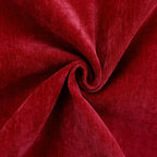 Jeneoo Bright Red Decorative Throw Pillow Covers Soft Chenille Comfy Lumbar Couch Cushion Cover Decor (Set of 2, 12 x 20 Inches)