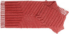 Boho Runner Rug 2x6' Washable Kitchen Rugs with Tassels Indoor Farmhouse Rugs for Bedroom Aesthetic Tufted Rug for Laundry Room Doorway Living Room_Rust Bricks