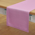 Solino Home Linen Violet Table Runner 72 Inches Long - 100% Pure Linen Dining Table Runner 14 x 72 Inch for Halloween, Holiday - Fete