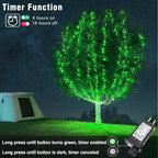 Christmas Lights Indoor, 132FT 400 LED Outdoor String Lights with 8 Modes Waterproof, Plug in Fairy Twinkle Lights Clear Wire for House Bedroom Patio Window Garden Wedding Decorations