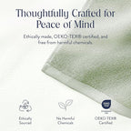 Brooklinen Super-Plush Turkish Cotton Bath Sheets Set of 2 Cotton, 820 GSM, Highly Absorbent, Machine Washable, Perfect for Home & Bathroom (40" x 65", Aloe Green)
