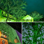 2 Pack 480 LED Solar Chrismas Lights Outdoor, 170 FT Super Long Solar String Lights for Outside with 8 Modes & Memory Function, Waterproof Twinkle Light for Xmas Tree Yard Party Decorations (Green)