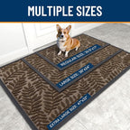 OLANLY Door Mat Indoor Outdoor Entrance, 36x24, Waterproof All-Weather All-Season Doormat, Sturdy Natural Rubber, Stain and Fade Resistant, Low Profile, Easy Clean Patio Entryway Mat, Brown