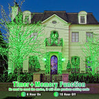 Vivideal 800 LED Green Christmas Lights, 262FT Green String Lights Indoor Outdoor Plug in with Timer Memory for Outside Halloween Xmas Tree Decorations