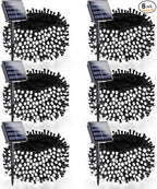 6 Pack 270FT Solar Christmas Lights Outdoor Waterproof, Super Bright 480 LED Solar String Lights with 8 Lighting Modes, Green Wire Twinkle Tree Light for Outside Xmas Party Decor (Cool White)