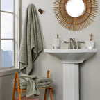 SKL Home CloudSoft Cotton Luxury 4 Pc Bath Towel Set, Sage