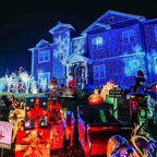 Christmas Lights Outdoor, 262FT 800 LED Christmas String Lights 8 Modes, Green Wire Waterproof Twinkle Tree Light for Indoor House Yard Patio Wedding Holiday Decorations, Blue